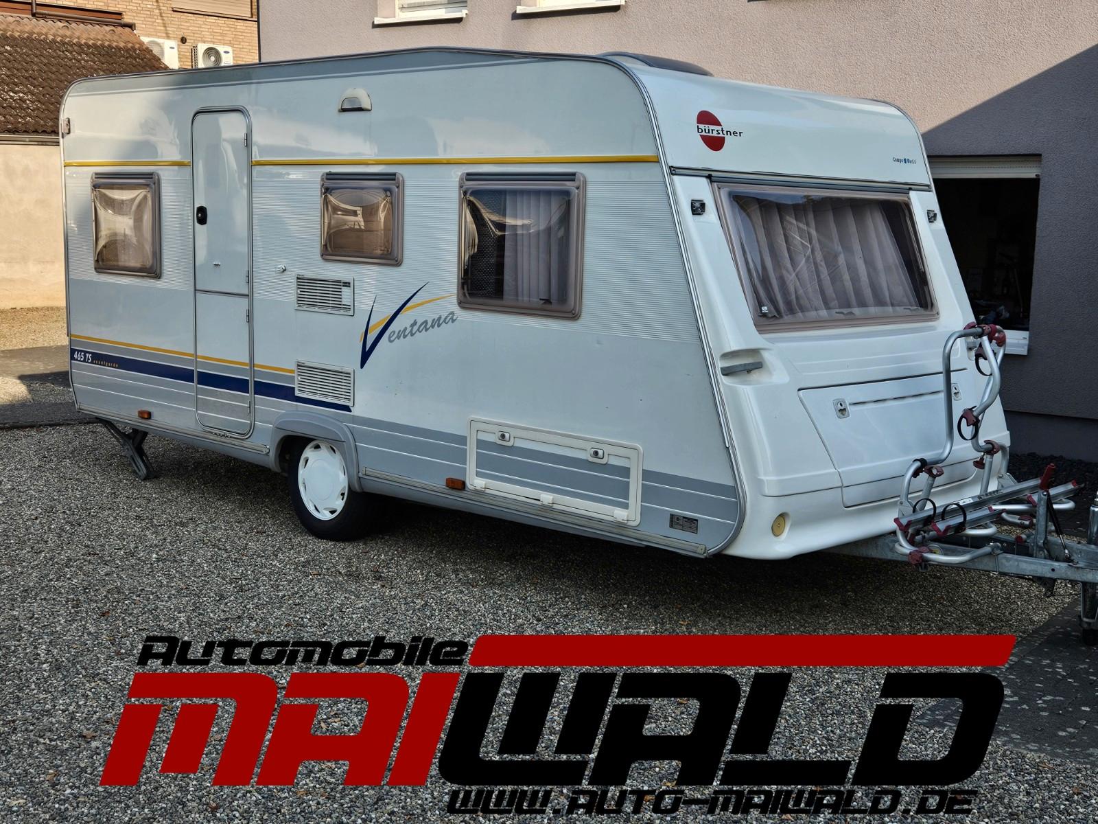 Bürstner Ventana 465 TS Avantgarde, 100km/h, Zelt, 4Pers.