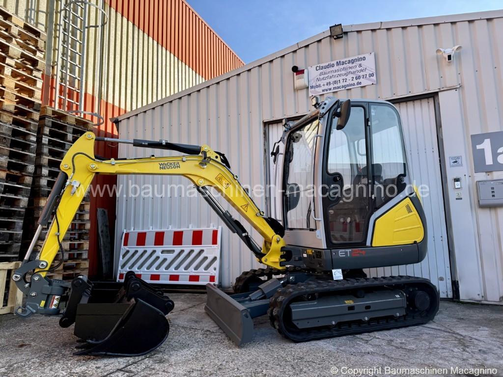 Wacker Neuson ET 24 Minibagger Löffelpaket-PT+SW NEU