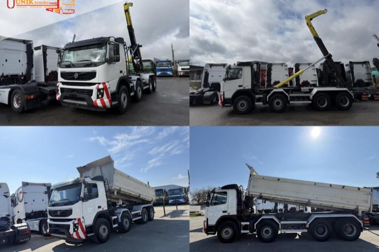 Volvo FMX 460 8x4 SWS Haken,Kipper,welaki 