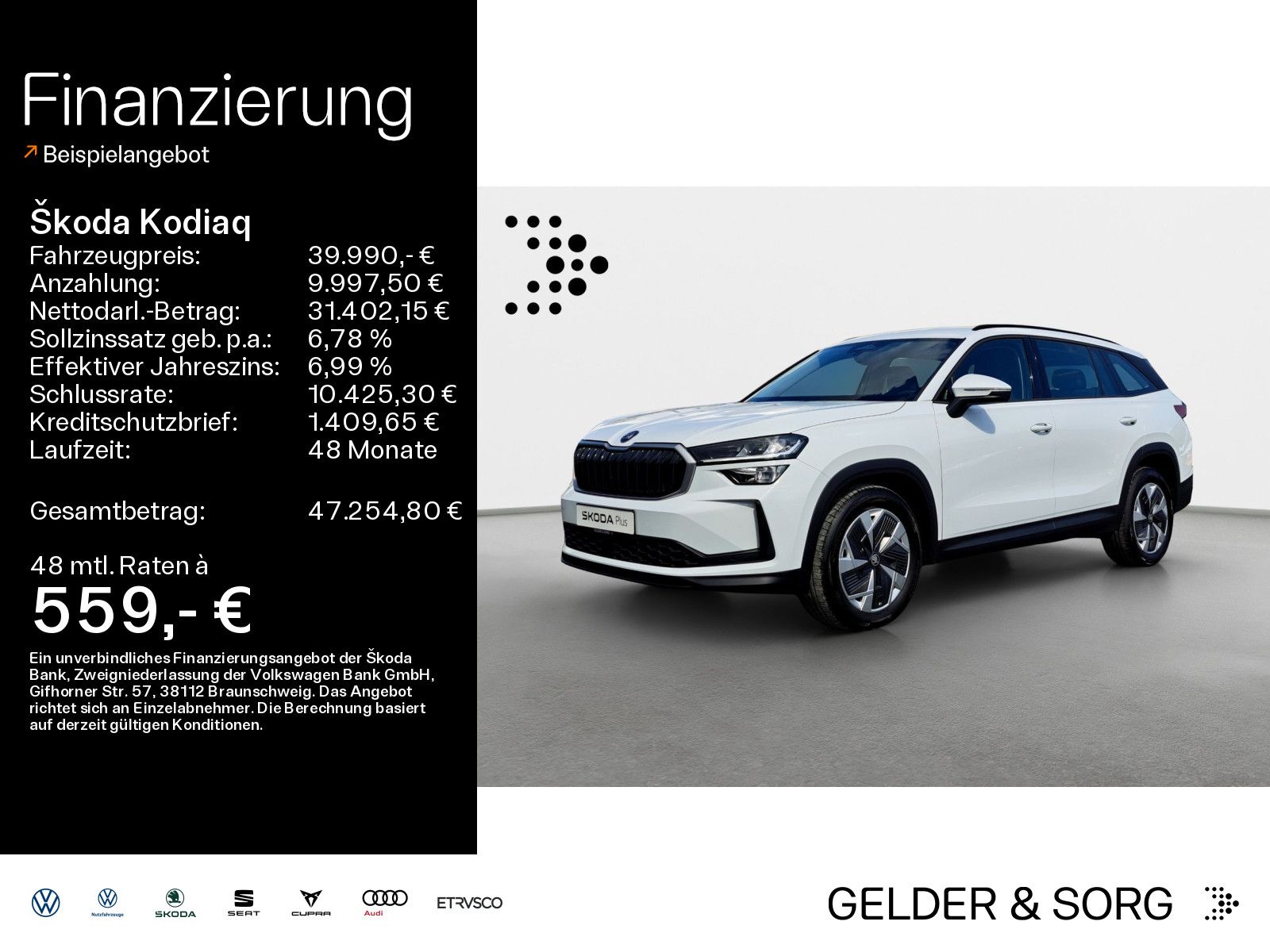 Skoda Kodiaq Selection 2.0 TDI 4x4*7Sitze*AHK*RFK*LED