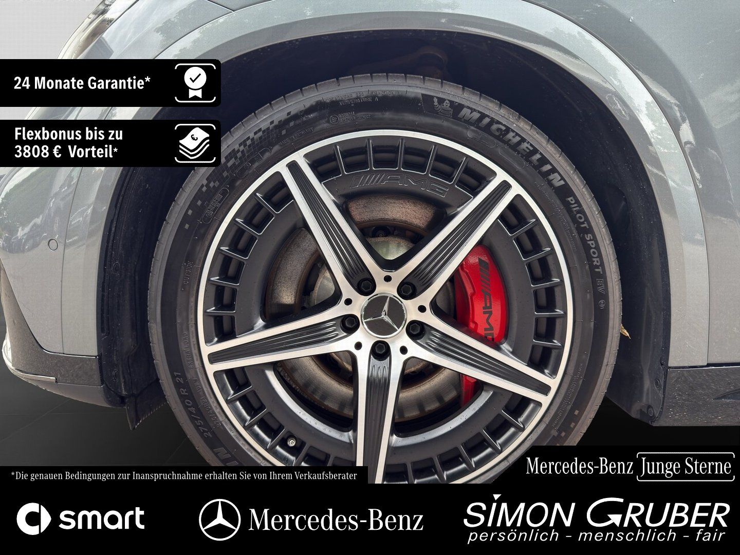 Fahrzeugabbildung Mercedes-Benz EQE 53 4M+ SUV AMG Dynamic+ ActiveRide DriversP