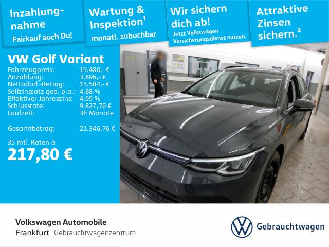 Volkswagen Golf VIII Variant 2.0 TDI DSG Life LED LaneAssis