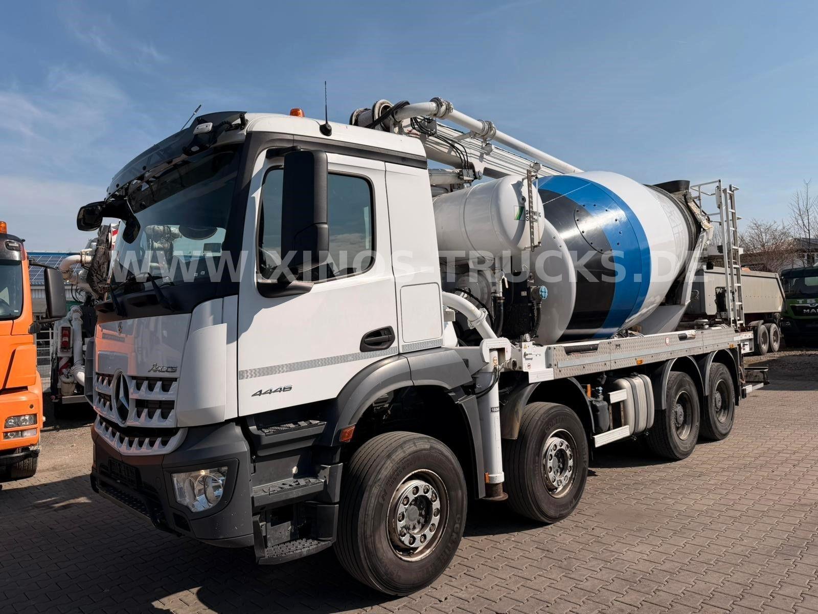Mercedes-Benz Arocs 4445 Schwing FBP 27M - 7M3 Mischer German