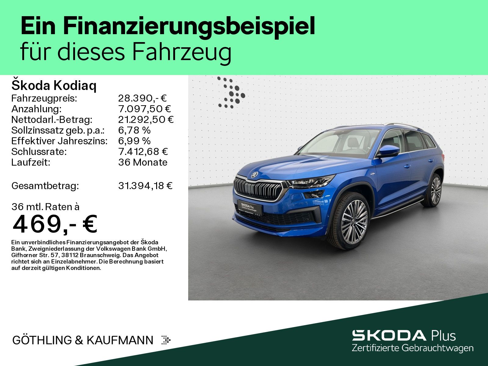 Skoda Kodiaq L&K 4x4 *AHK*Massage*Belüftung*KEYLESS*LE imagem 2