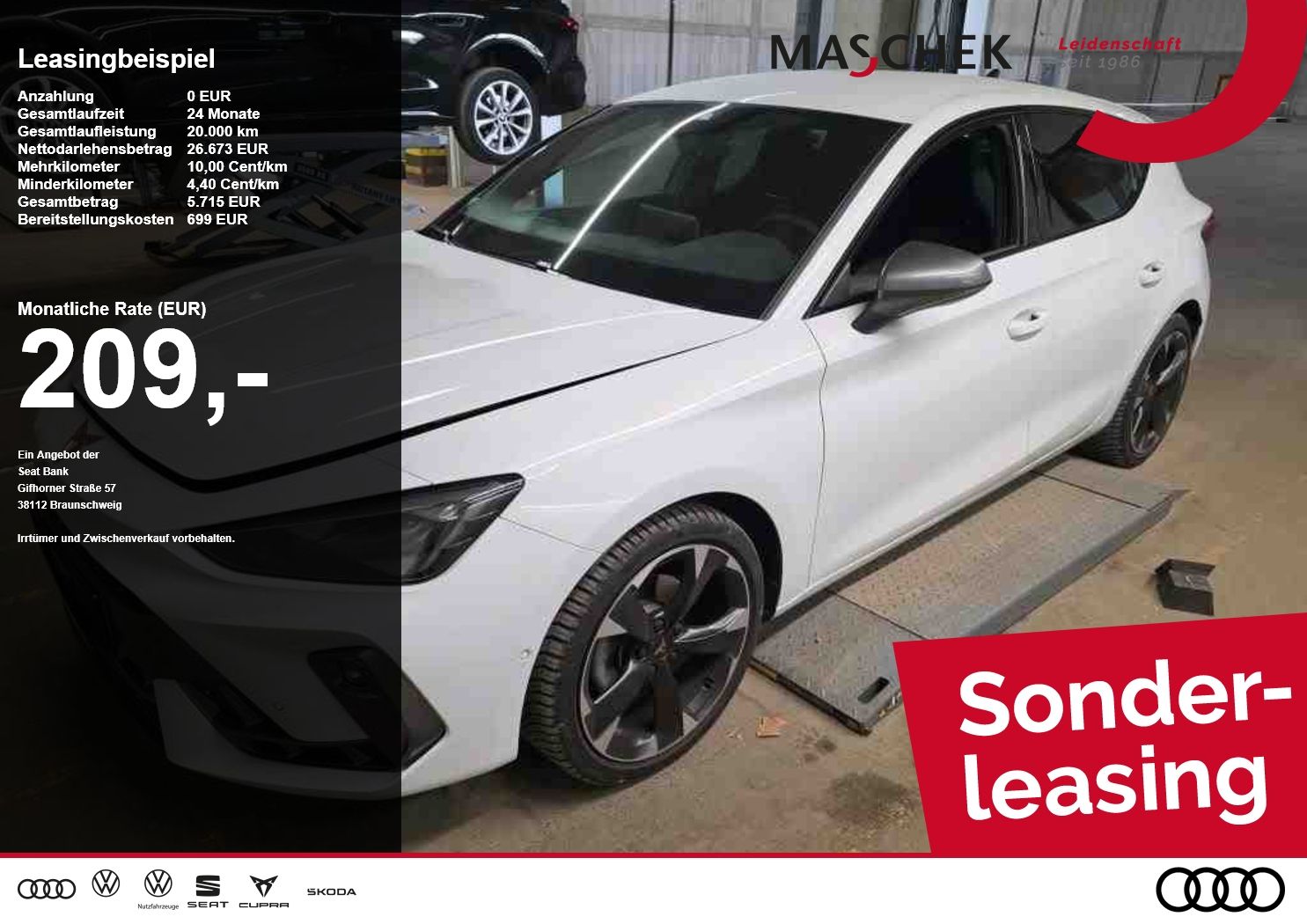 Cupra Leon 1.5 eTSI DSG Matrix Pure Performance Navi S