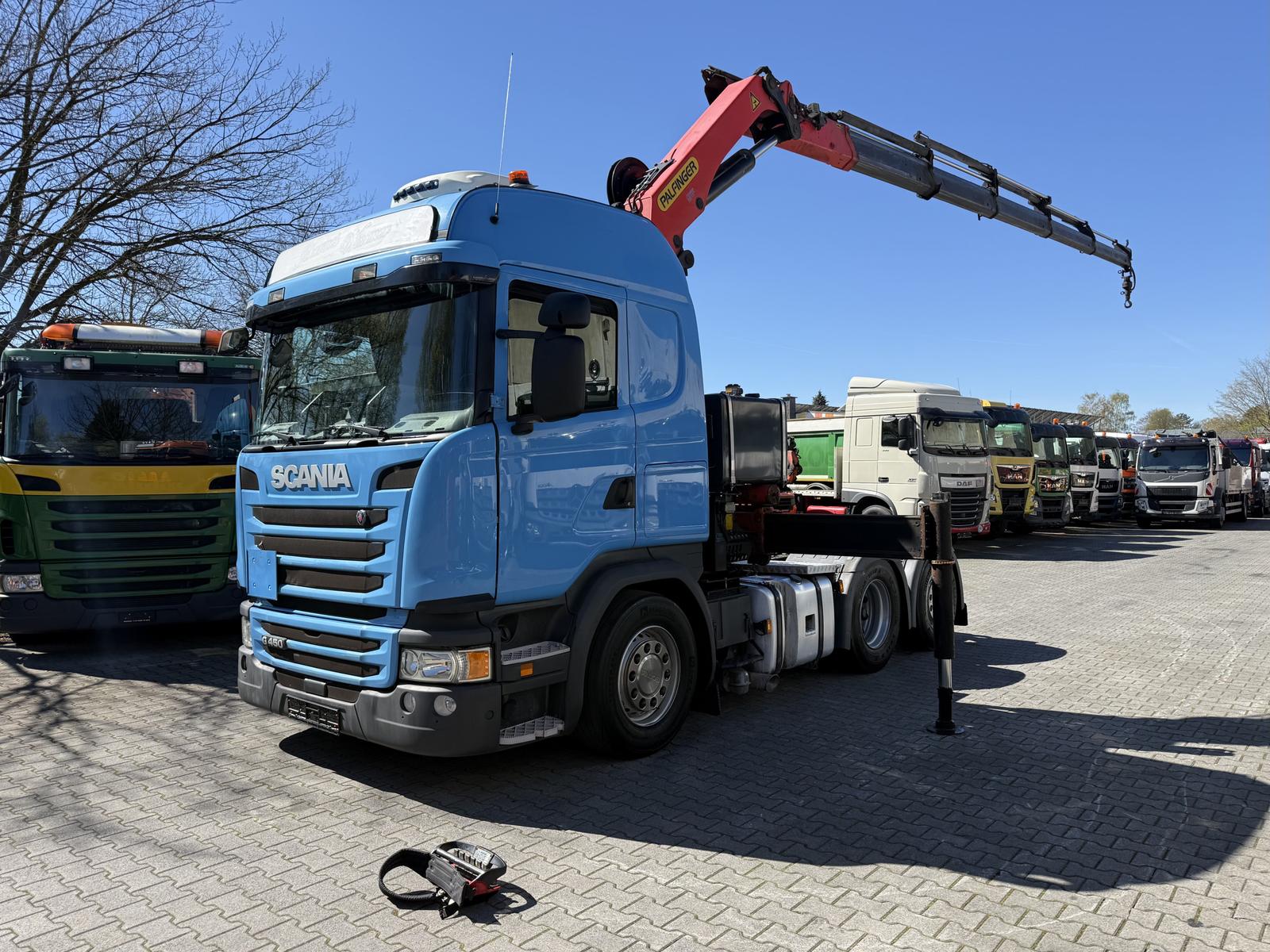 Scania G450 6X2 Kran Palfinger PK 26002