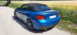 BMW 218i Cabrio M Sport  - blaue BMW 218