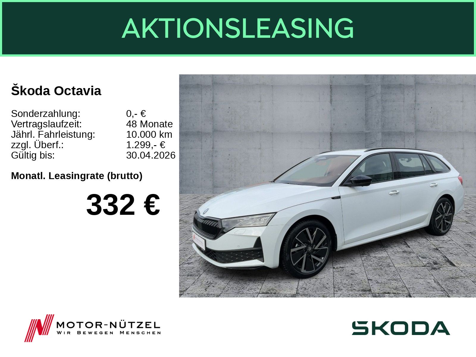 Skoda Octavia Combi Sportline 1,5 TSI mHEV DSG AHK RFK