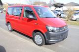 Volkswagen T6 9 Sitze 1.Hand Klima sehr gepflegt,  TÜV Neu - rote Volkswagen T6 Caravelle