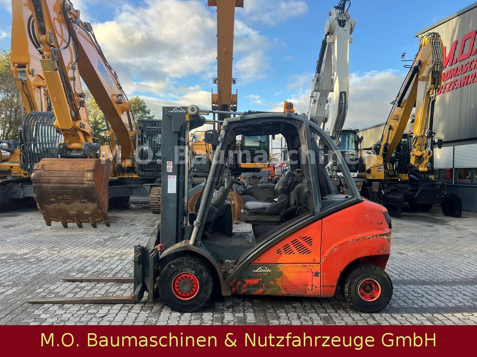 Fahrzeugabbildung Linde Linde H35D-02 EVO/3,5t/4,90m/Drehkranz 360°