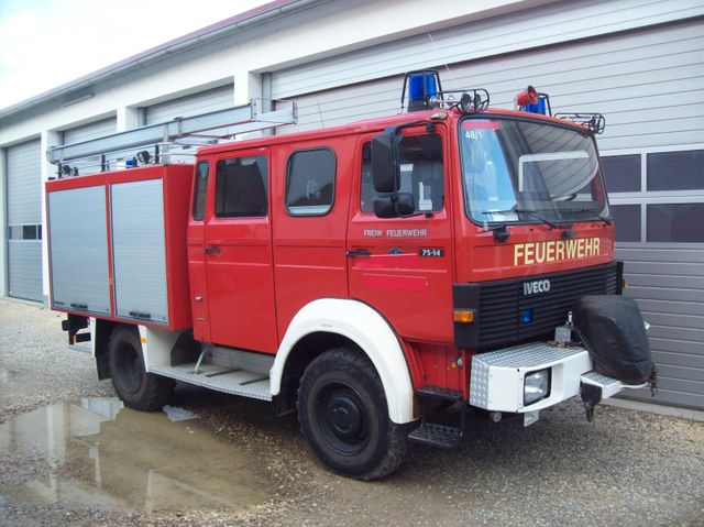 Iveco Magirus 75-14 75-16 4x4 Allrad Feuerwehrfahrzeug