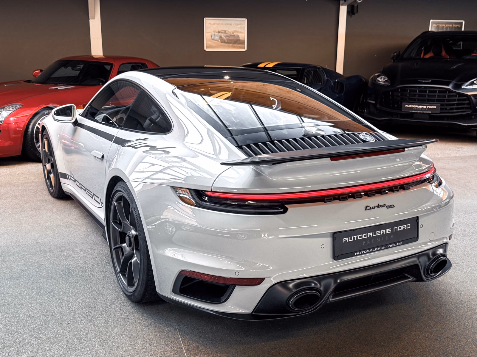 Porsche 911 Turbo S 50 Jahre Lift+Burmester+Pano+360°Kam