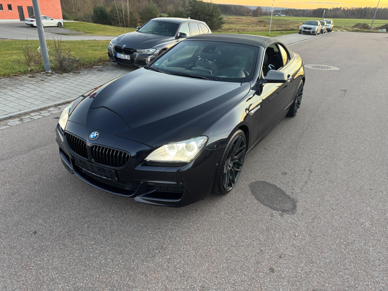BMW 640d Cabrio M-Paket *LED*Leder*360Kamera*Soft*