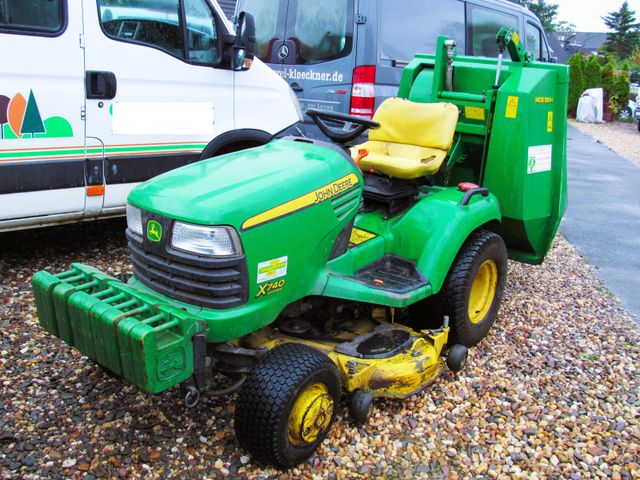 John Deere X740 Ultimate inkl.MCS580H