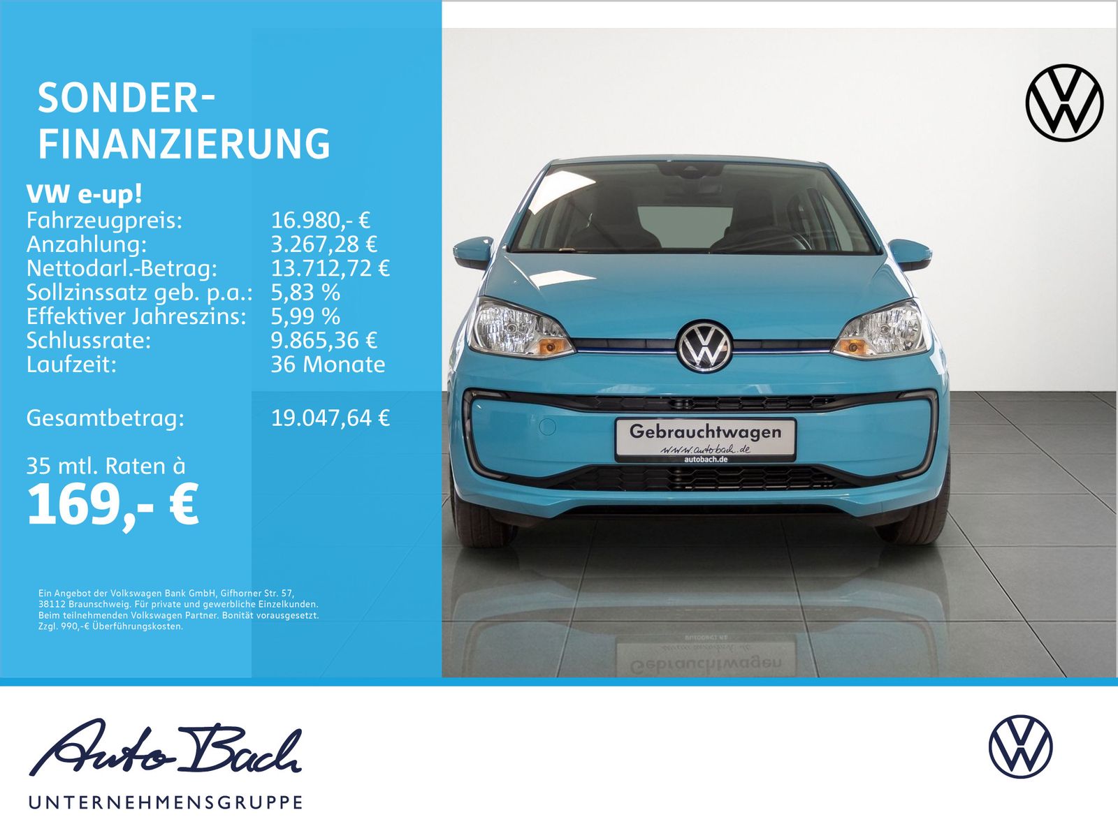 Volkswagen e-up! e-move up! Klimaautomatik GRA RFK  beheizb imagem 2
