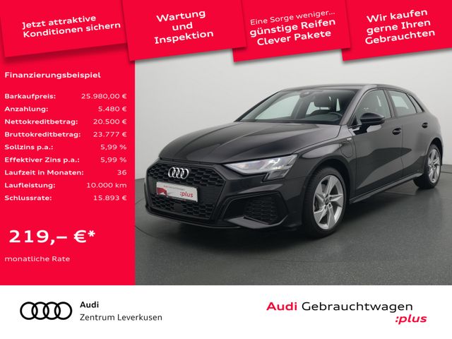 Audi A3 Sportback 40 TFSI e S line S-LINE LED SHZ PDC