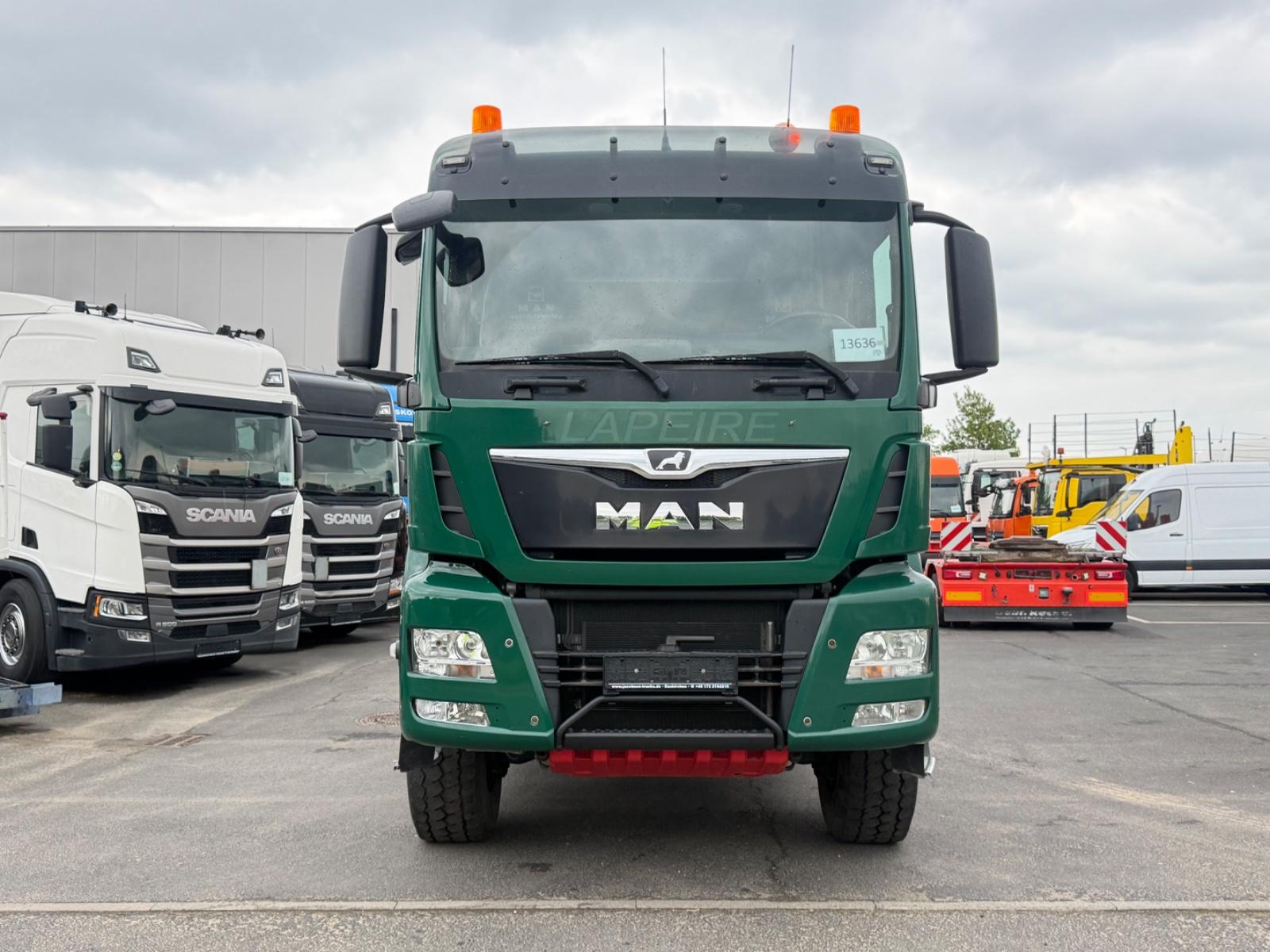 MAN TGS 18.460 BLS 4x4 (cardan), Hydraulik
