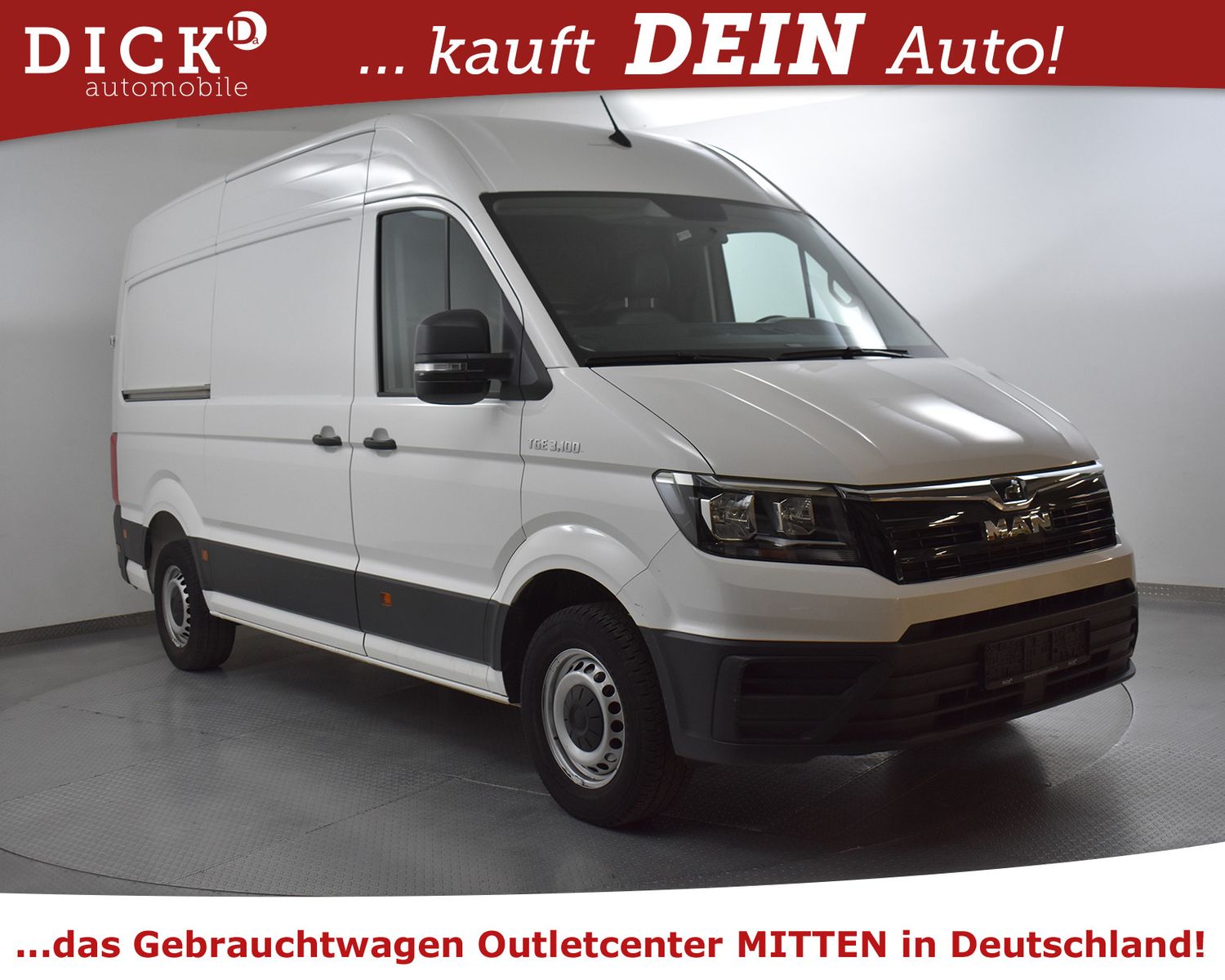 MAN TGE 3.100 L2H2 >>KLIMA+NAVI+KAMERA+APPLE+DAB+AHK - Image 2