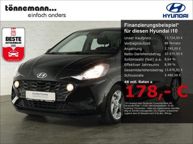 i10 TREND+SITZHEIZUNG+LENKRADHEIZUNG+PARKPILOT H