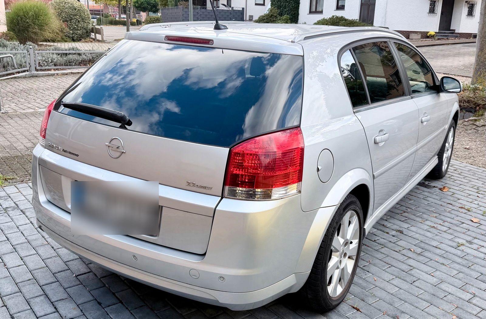 Opel Signum 2005 — rear view