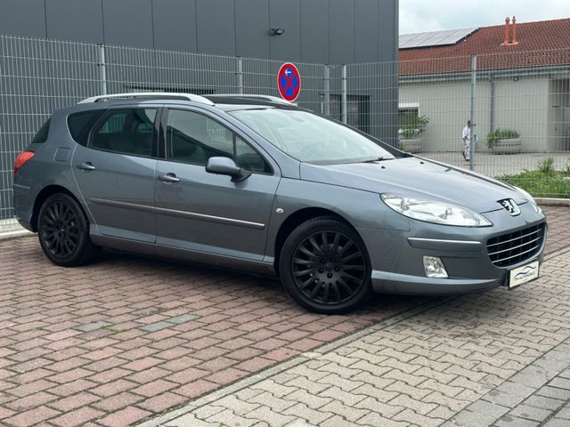 Peugeot 407*SPORT*PANORAMA*TÜV*SHZ*TEILLEDER*
