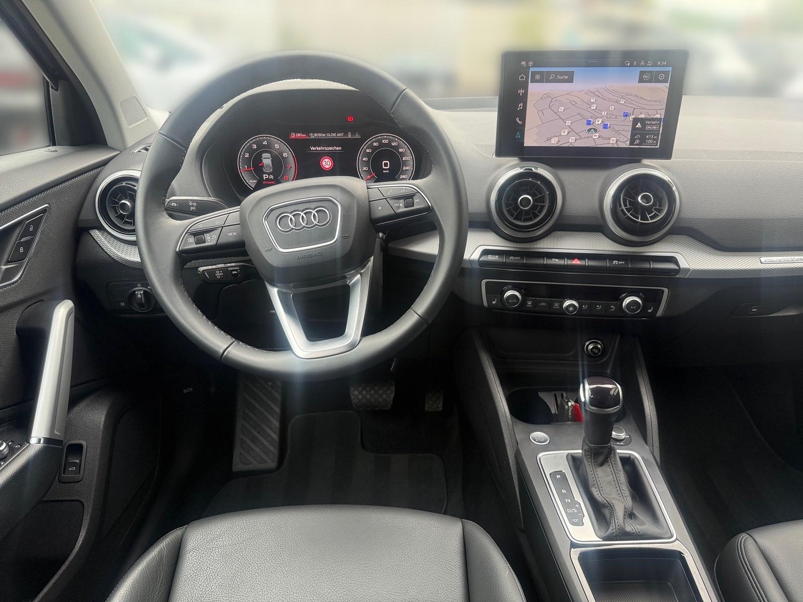 Audi Q2 advanced NAVI*LED*RFK*17LM*LEDER*GRA*5J GAR, миниатюра 10
