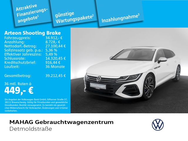 VW Arteon Shooting Brake R 2.0 TSI 4 Mot AHK Leder 