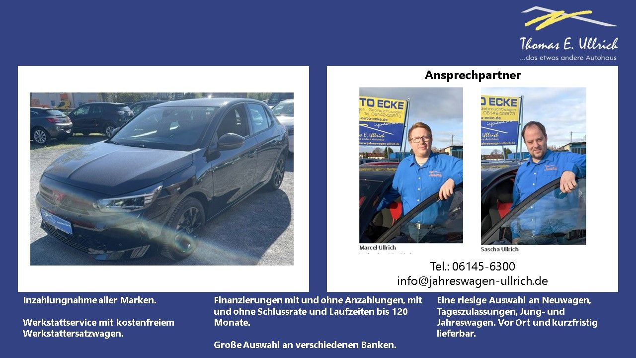 Fahrzeugabbildung Opel Corsa F 1.2 Turbo GS 74KW