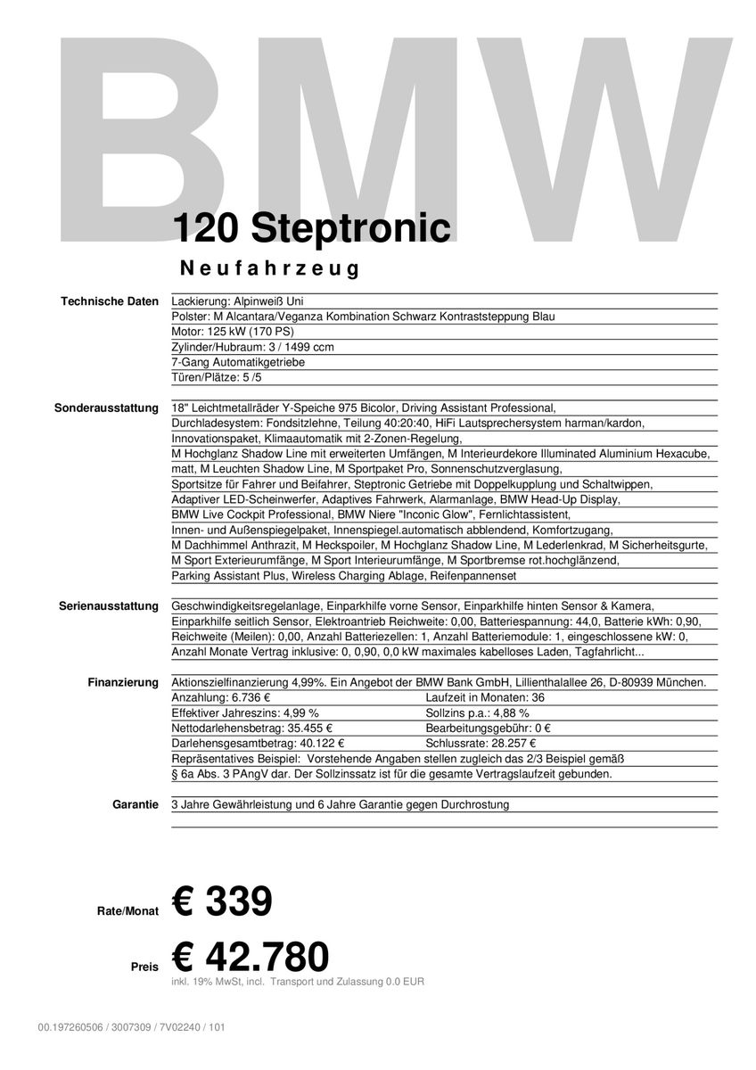BMW 120 - Bild 4