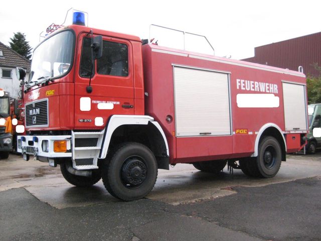 MAN M08 4x4 Feuerwehr TLF 24/50 4800 Ltr. Dachwerfer