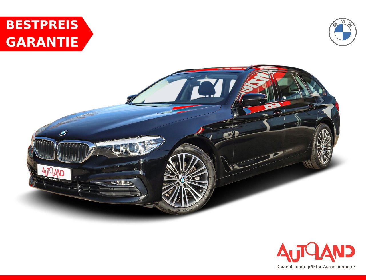 BMW 520d Touring Sport Line LED Navi Leder Kamera