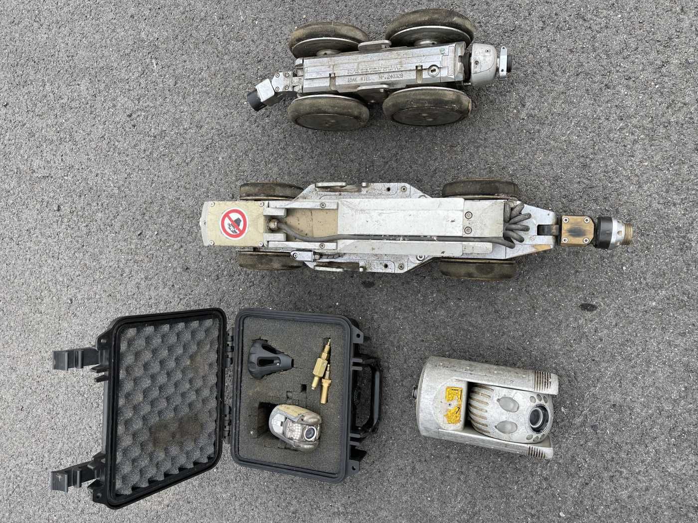 Fahrzeugabbildung Mercedes-Benz Kanal Rohr TV Kamera Inspektion Ibak