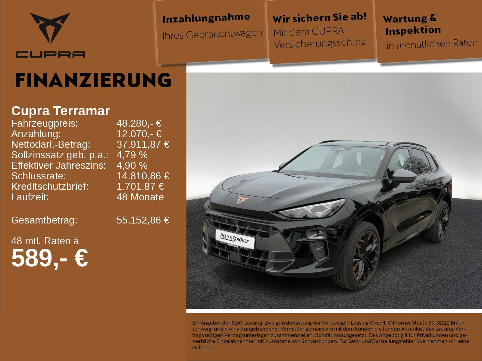 Cupra Terramar VZ 2.0 TSI 20 AHK HuD MATRIX MEMORY SHZ