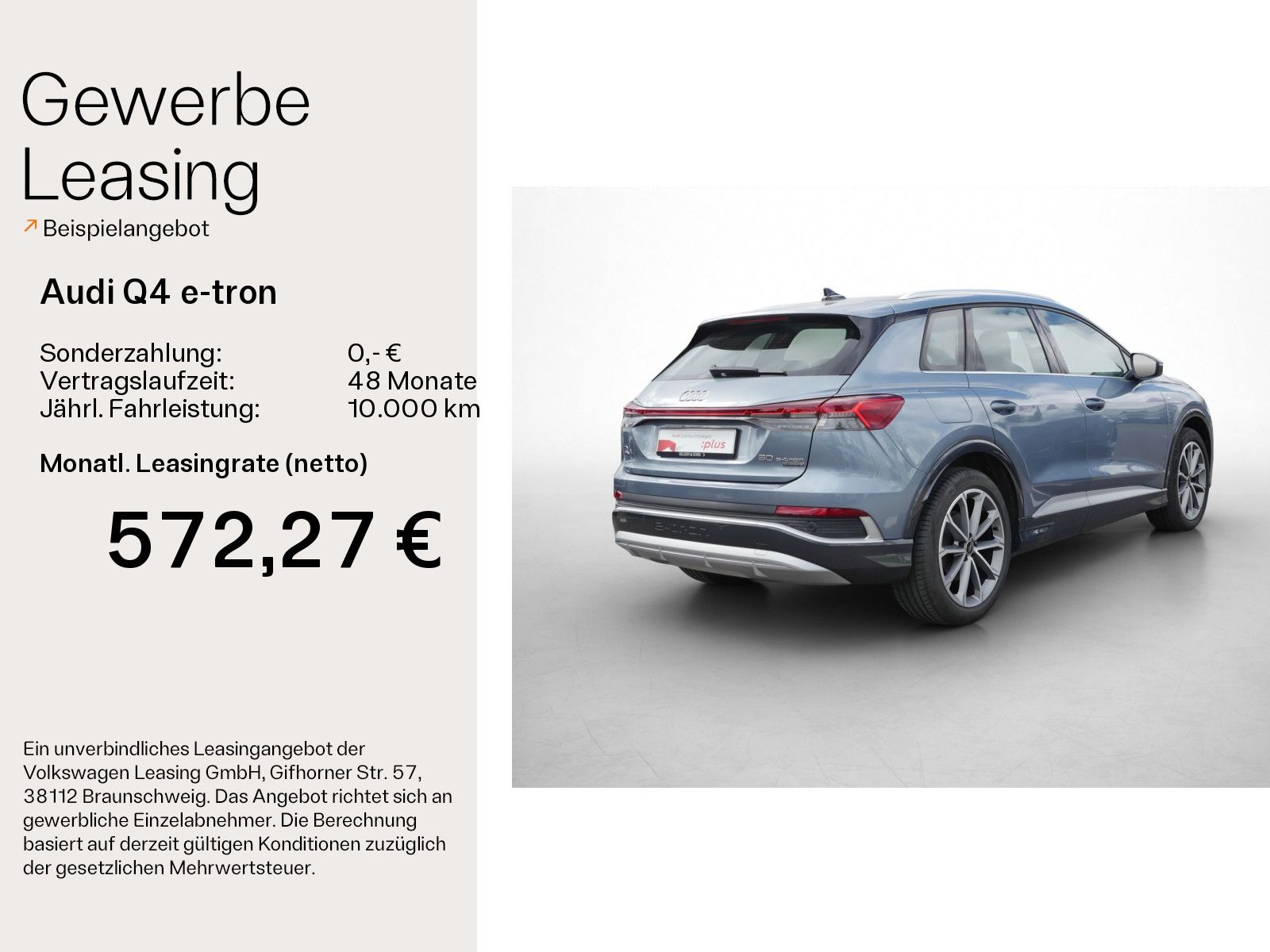 Audi Q4 e-tron qu.S line 220 kW 479km/WLTP*Matrix*AHK imagem 2