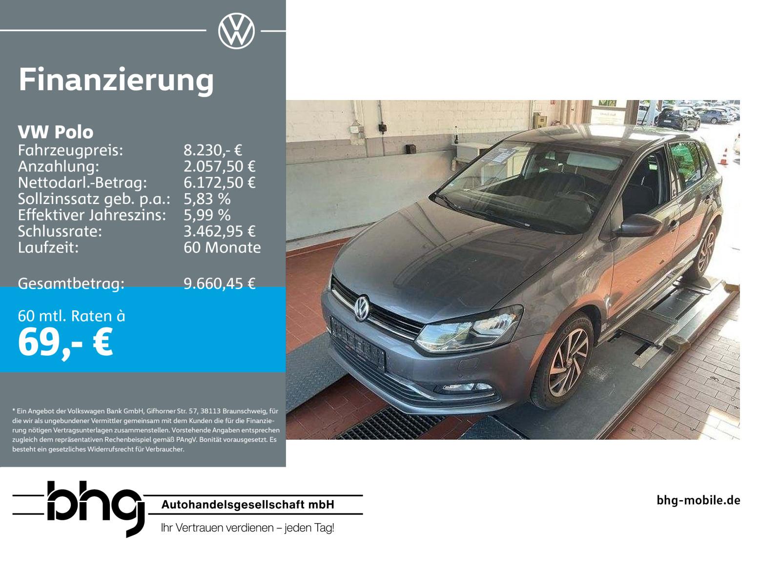Volkswagen Polo Comfortline BMT 1,0 l 5-Gang
