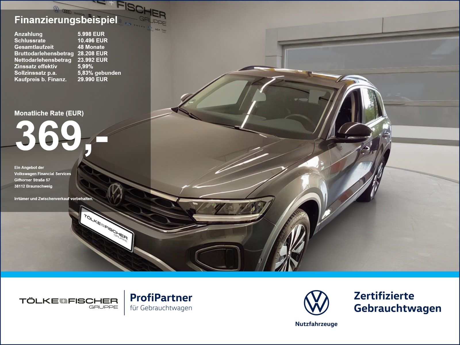 Volkswagen T-Roc 1.5 TSI Goal ACC AHK AUT Kam. Navi Virtual foto 1