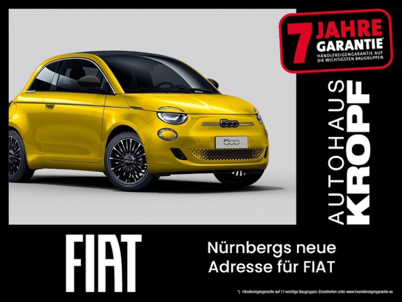 Fiat 500e Cabrio LaPrima LED+Navi+SHZ+Fernlichtass.