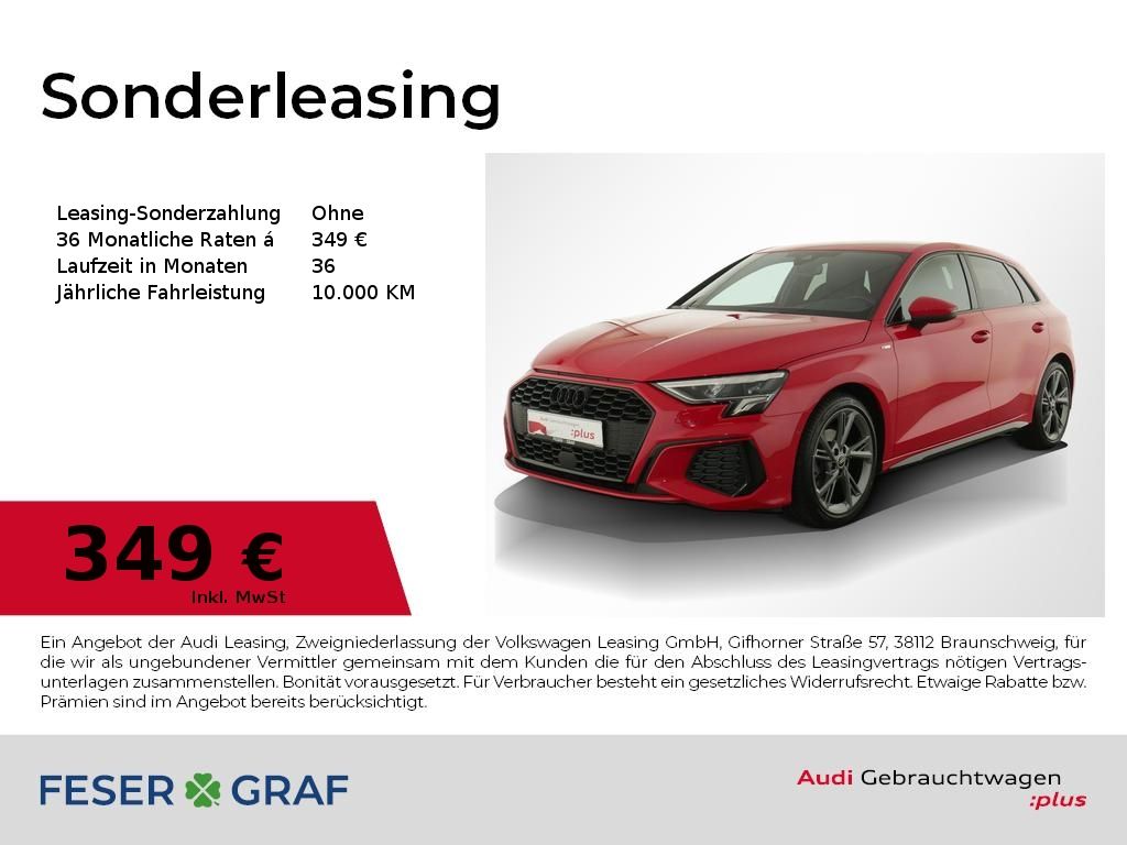 Audi A3 Sportback S line 35 TFSI virt.Cockpit/ Navi p