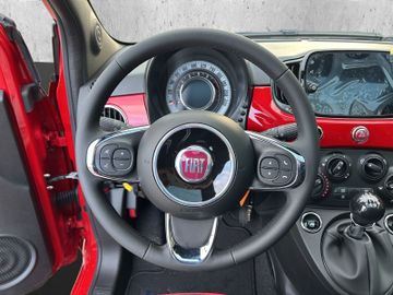 Fiat 500 1.0 Mild Hybrid Red PANORAMA CARPLAY