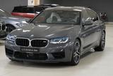 BMW M5 Lim. HuD SITZBELÜ. H&K LASER AHK 360° ACC - mit Benzin-Antrieb: Grau, Limousine, mit Klimaanlage