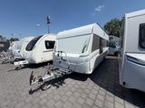 HYMER / ERIBA / HYMERCAR Eriba Exciting 470 Mover,Solar,Biketräger,1.Hand - HYMER / ERIBA Rundsitzgruppe Wohnwagen