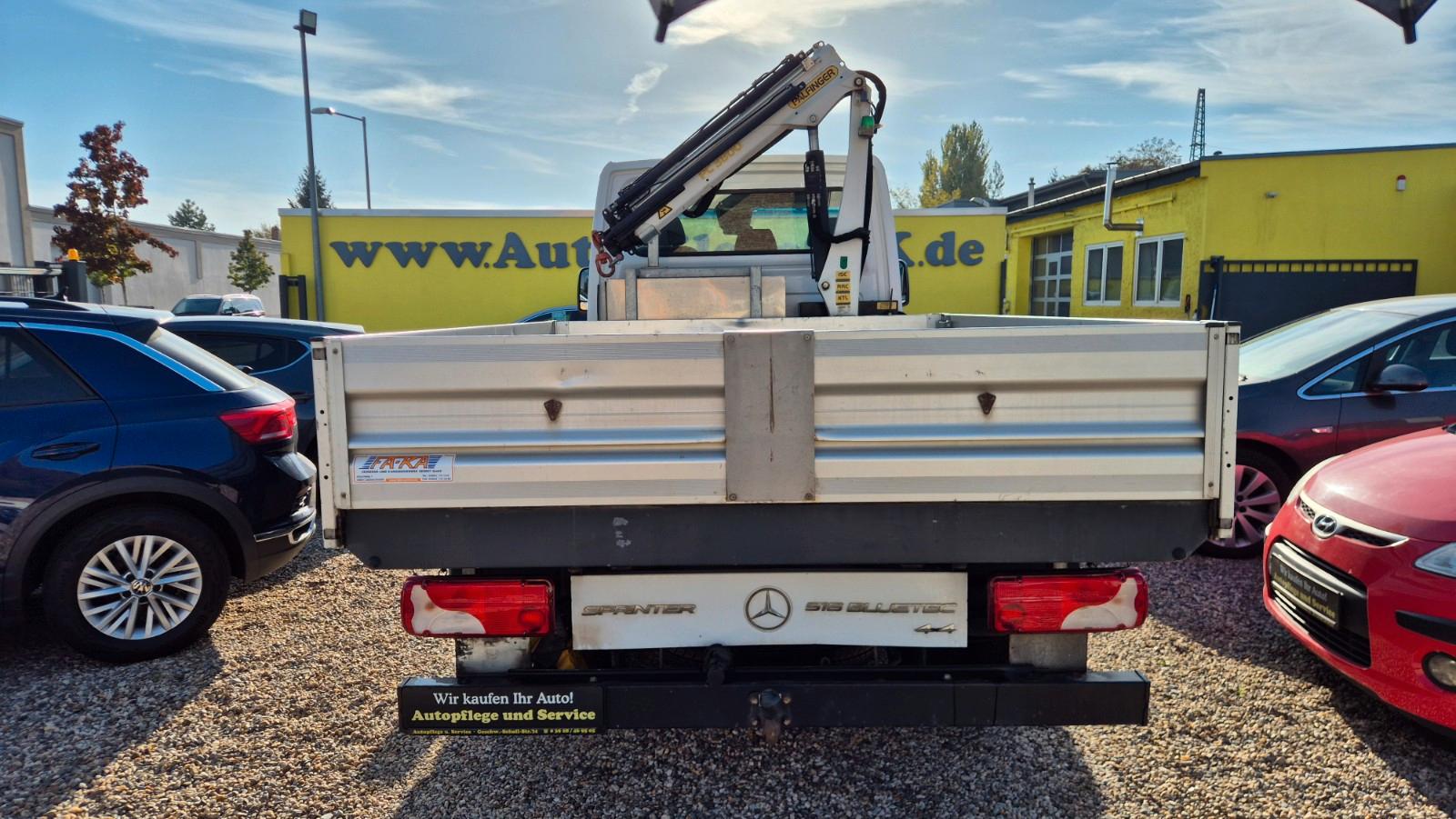 Mercedes-Benz Sprinter II Pritsche 513/514/516 CDI 4X4, Kran