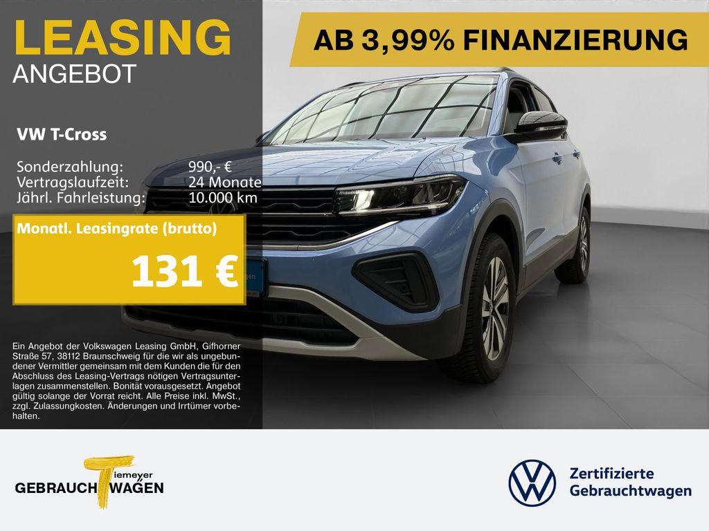 Volkswagen T-Cross 1.0 TSI ENERGY LED SITZH PDC+ GJR
