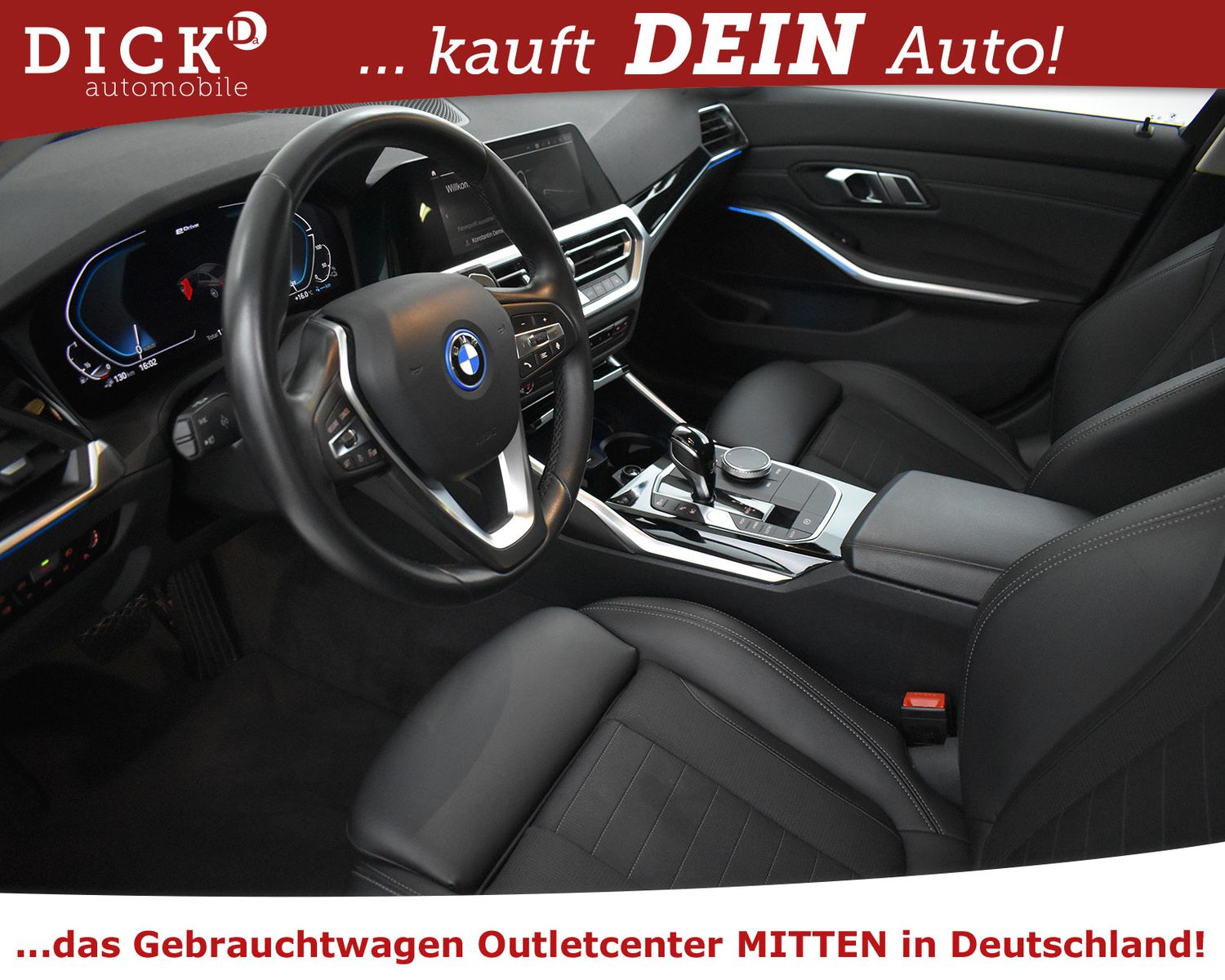 BMW 320e Aut Sport Line PROF+VIRTUAL+LED+DAB+LEDER+M - Image 10