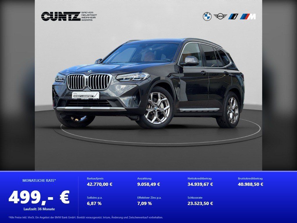 BMW X3 xDrive30d Panorama Laserlicht Drive Parkassis foto 1