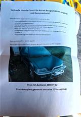 Honda civic ee4 beagle Edition allrad civi... - Honda Integra von privat