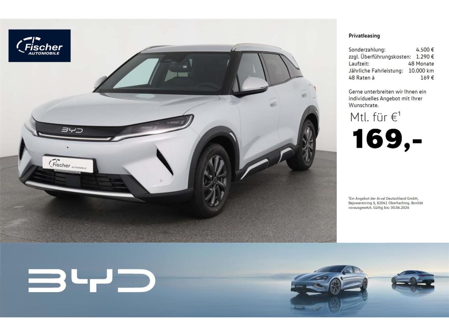 BYD ATTO 2 DM-i Boost LP: 40.549,- /Top-View/LED-Sch