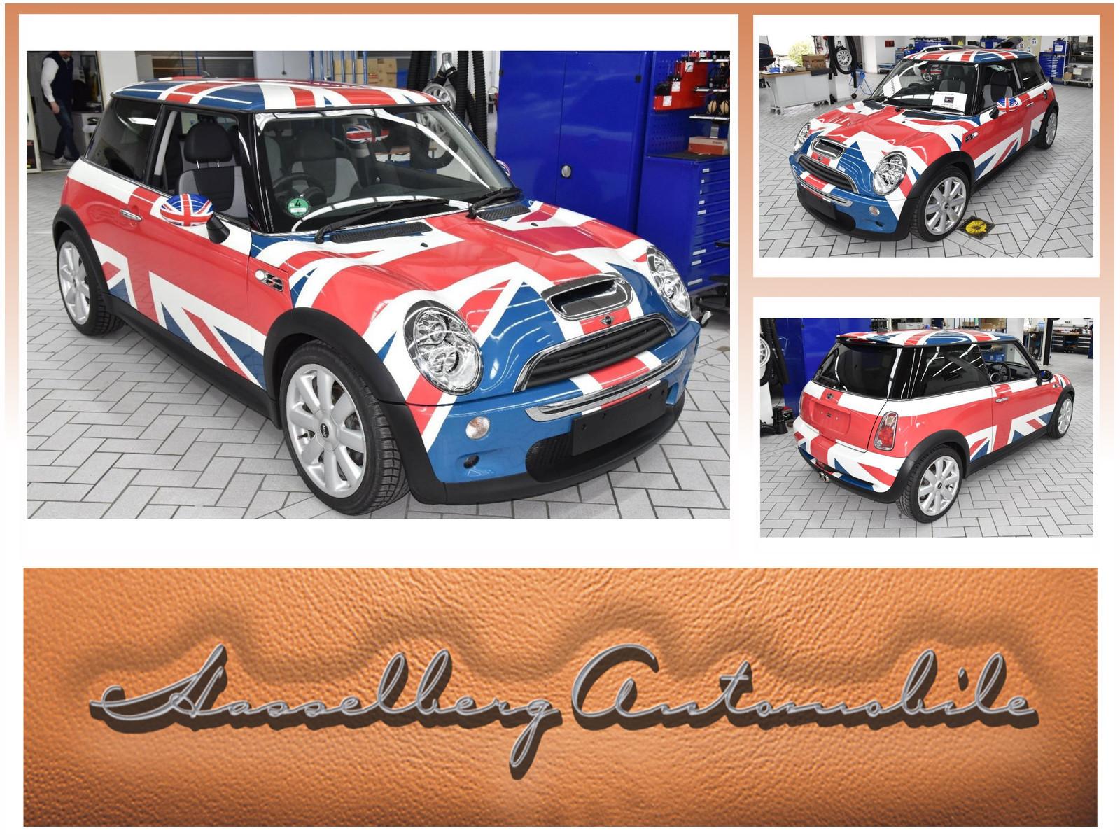 MINI Cooper S Chili UnionJack foliert RHD Rechtslenke