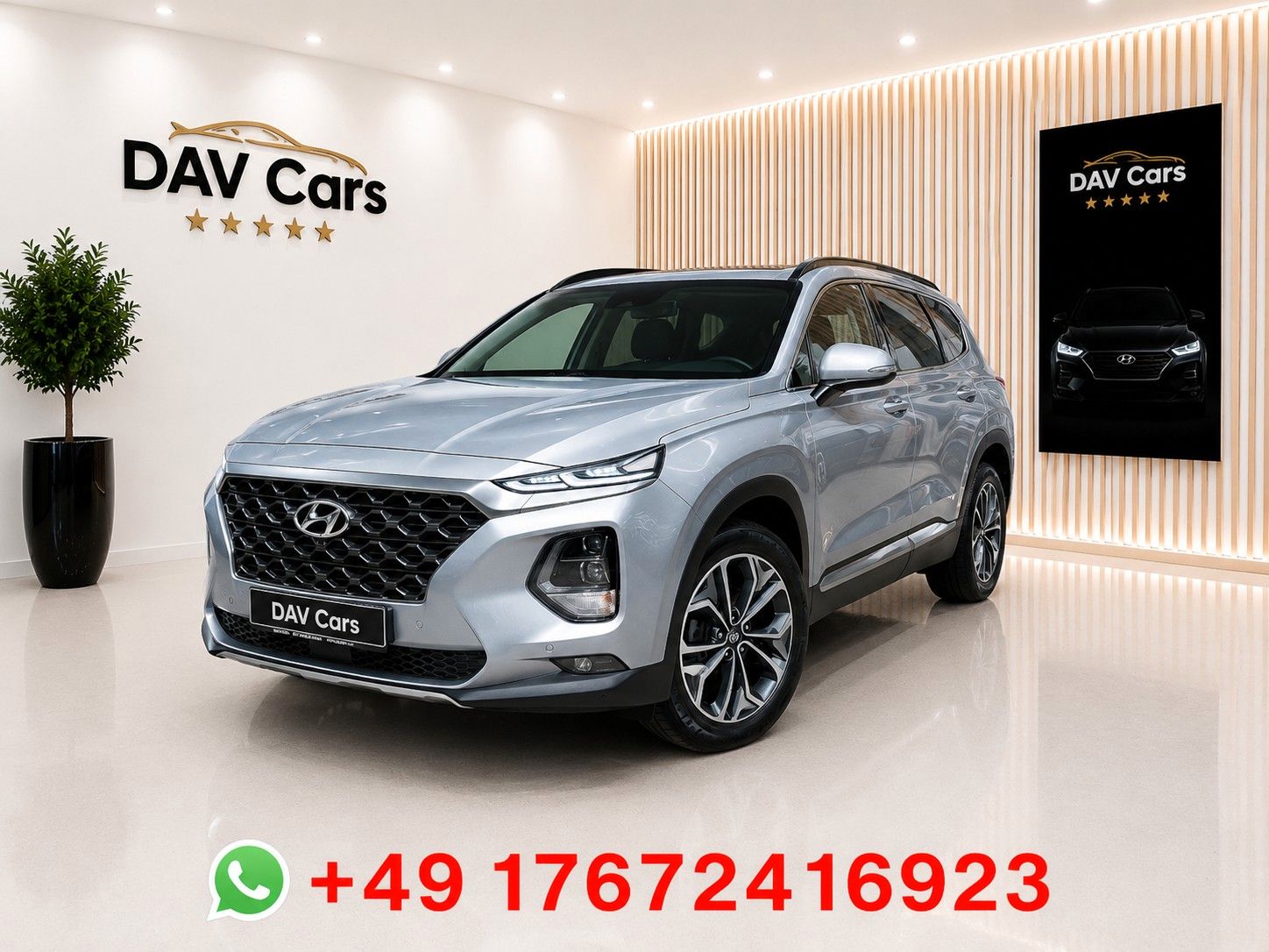 Hyundai Santa Fe Premium 4WD Pano HUD Leder 7Sitzer