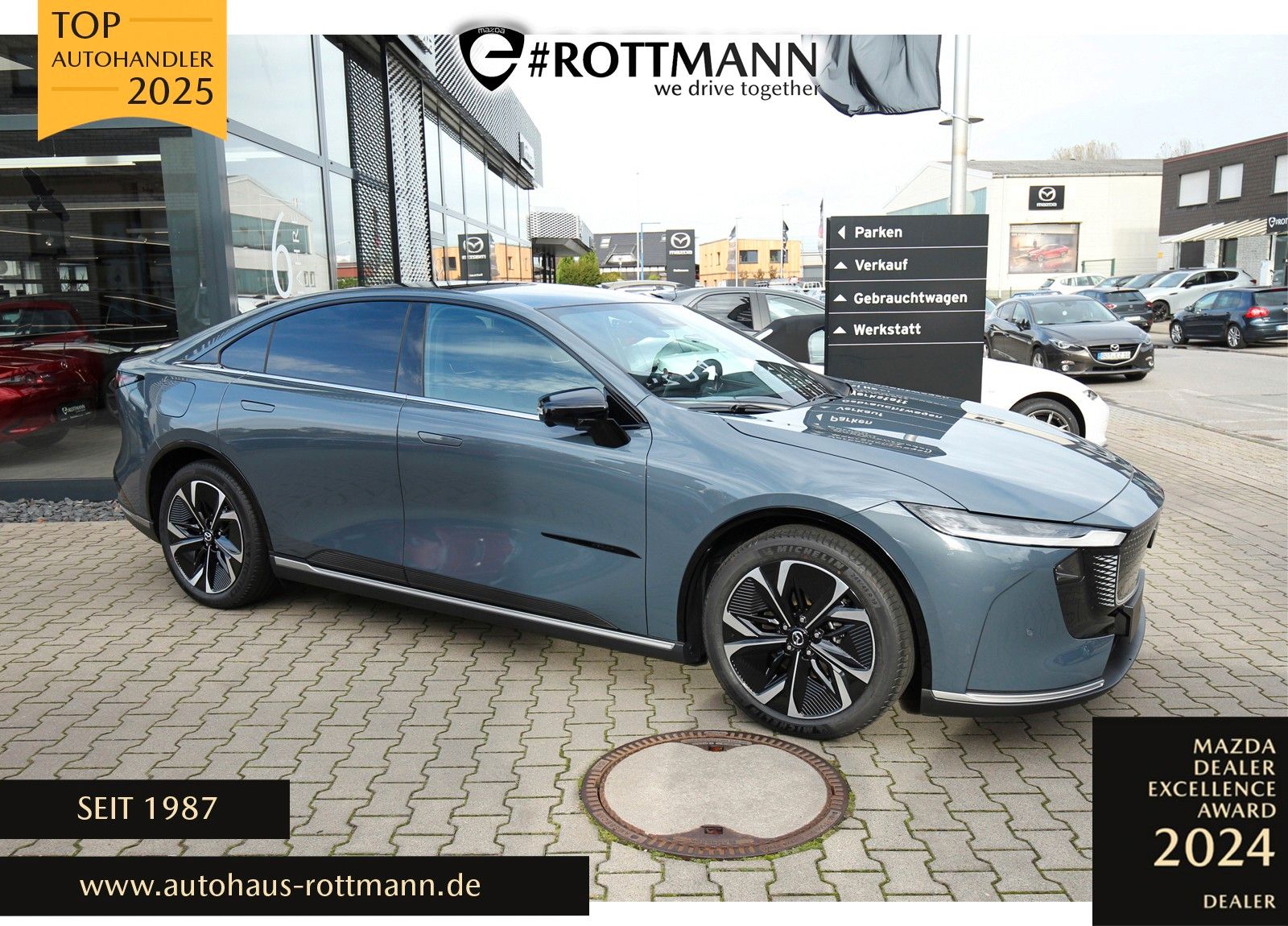 Mazda 6e EV 258ps Aut. Takumi Sony/Panoram/360°/LederS